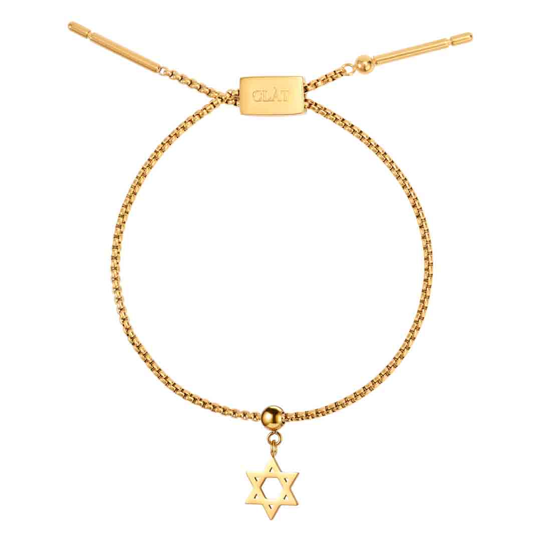 Box Chain Star of David Bracelet