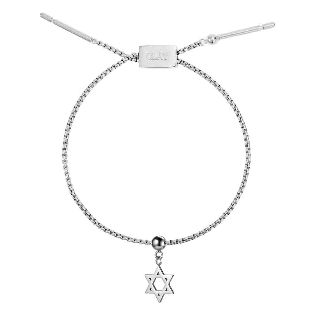 Box Chain Star of David Bracelet