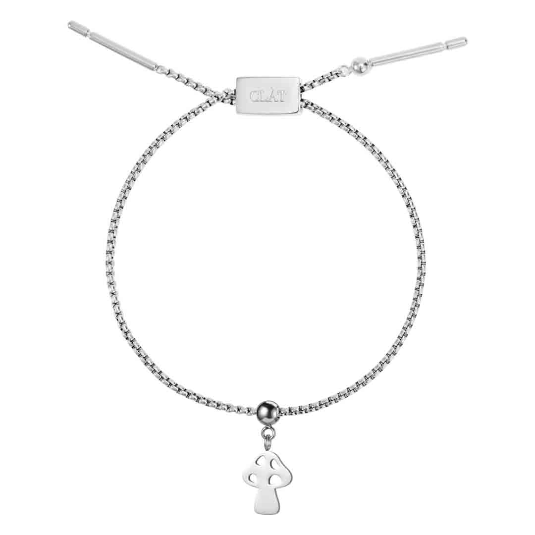 Box Chain Mushroom Bracelet