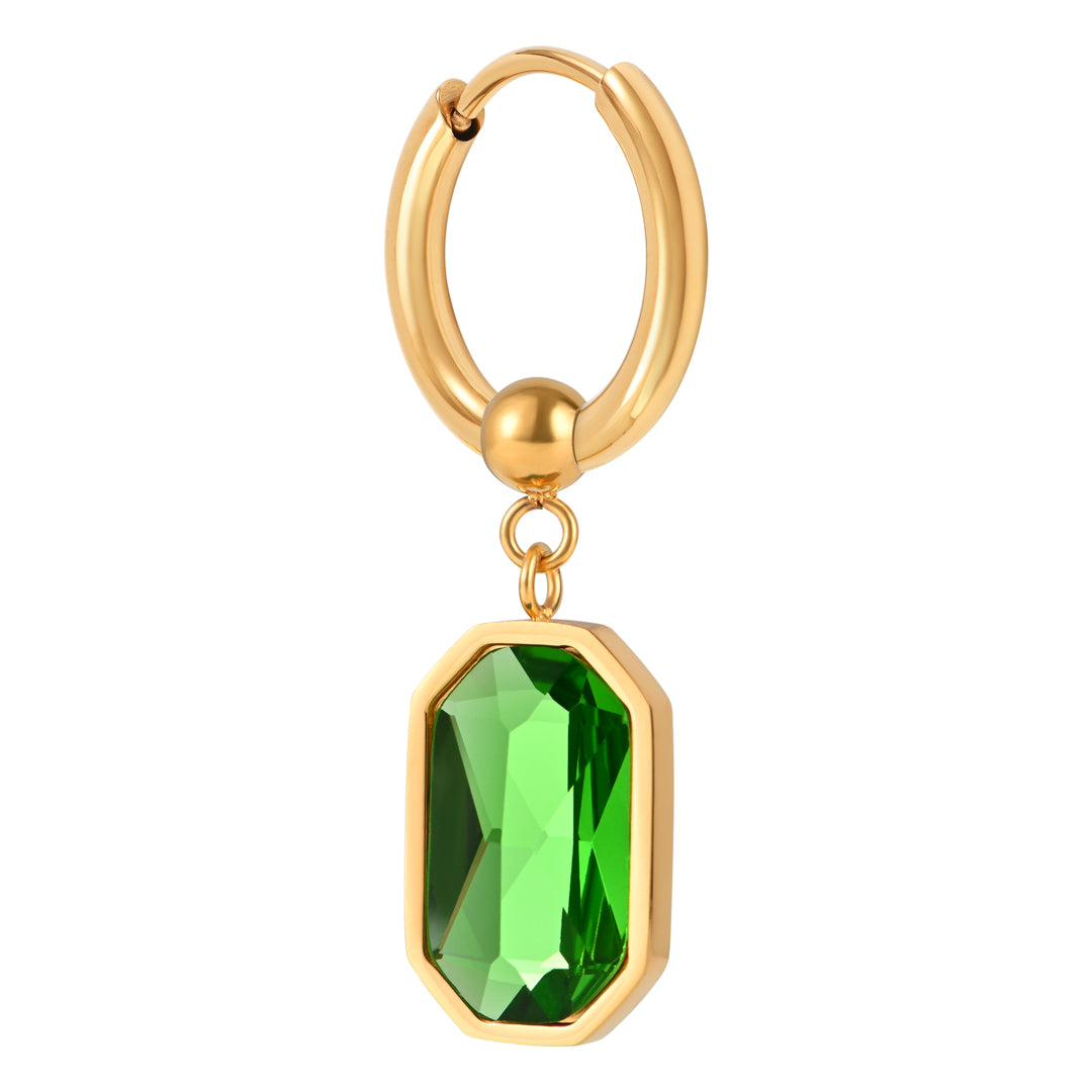 Peridot Single Earring