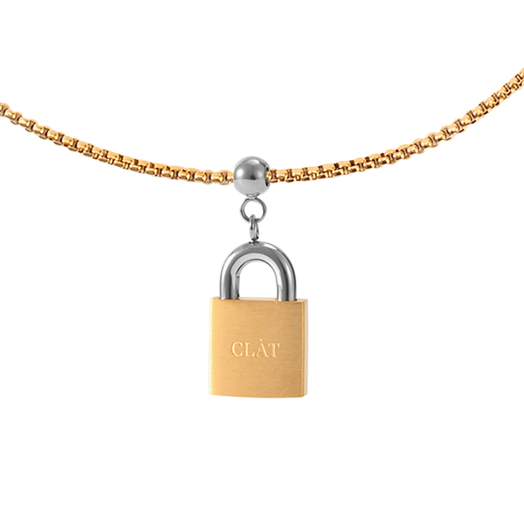 Padlock Box Chain Necklace