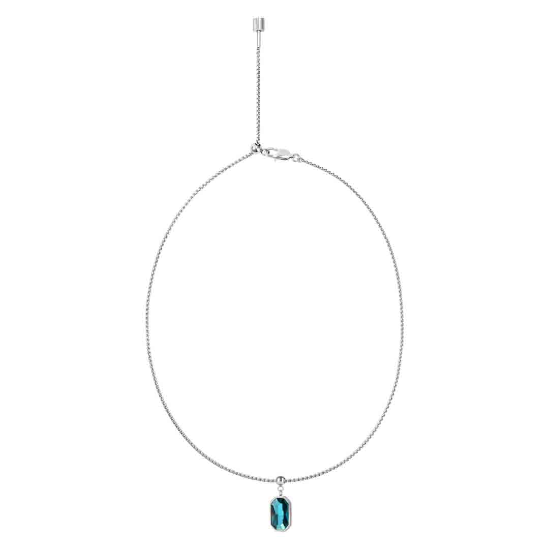Box Chain Turqouise Necklace