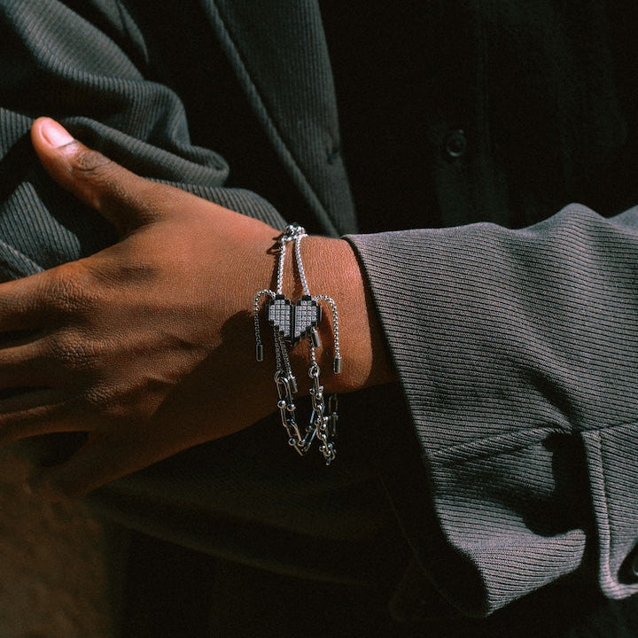 Digital Love Bracelet Set