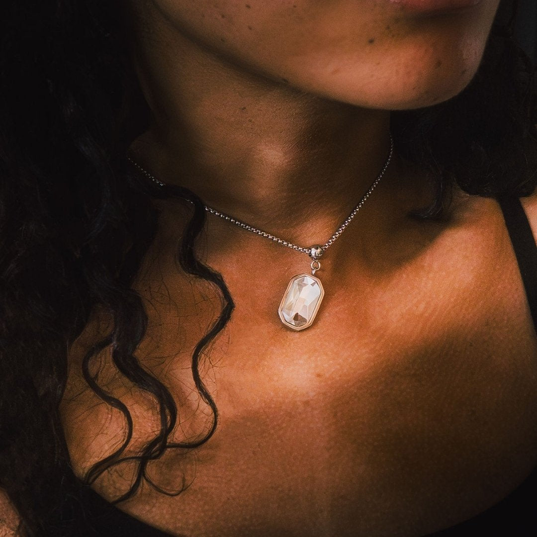 Clear Quartz Charm