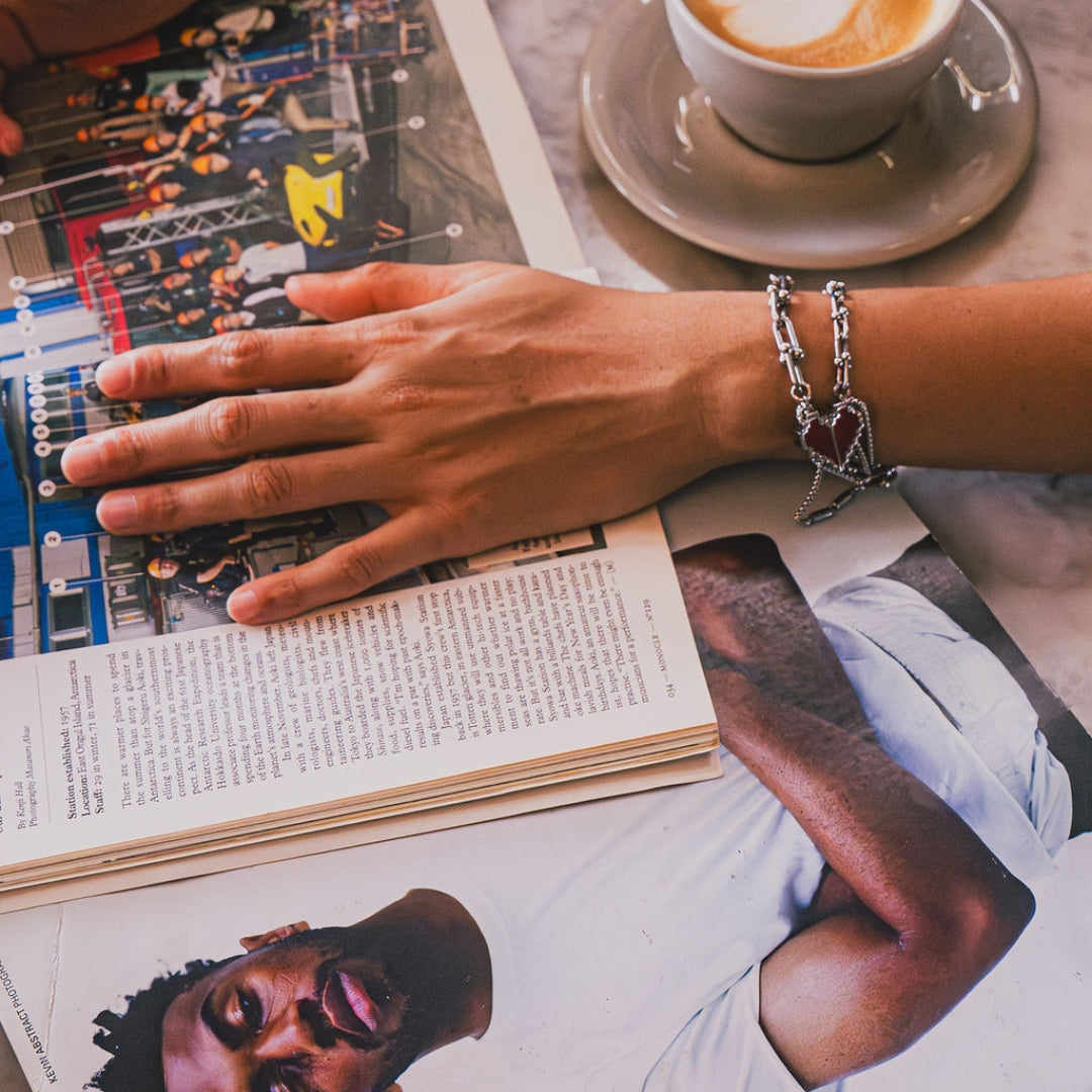 Digital Love Bracelet Set