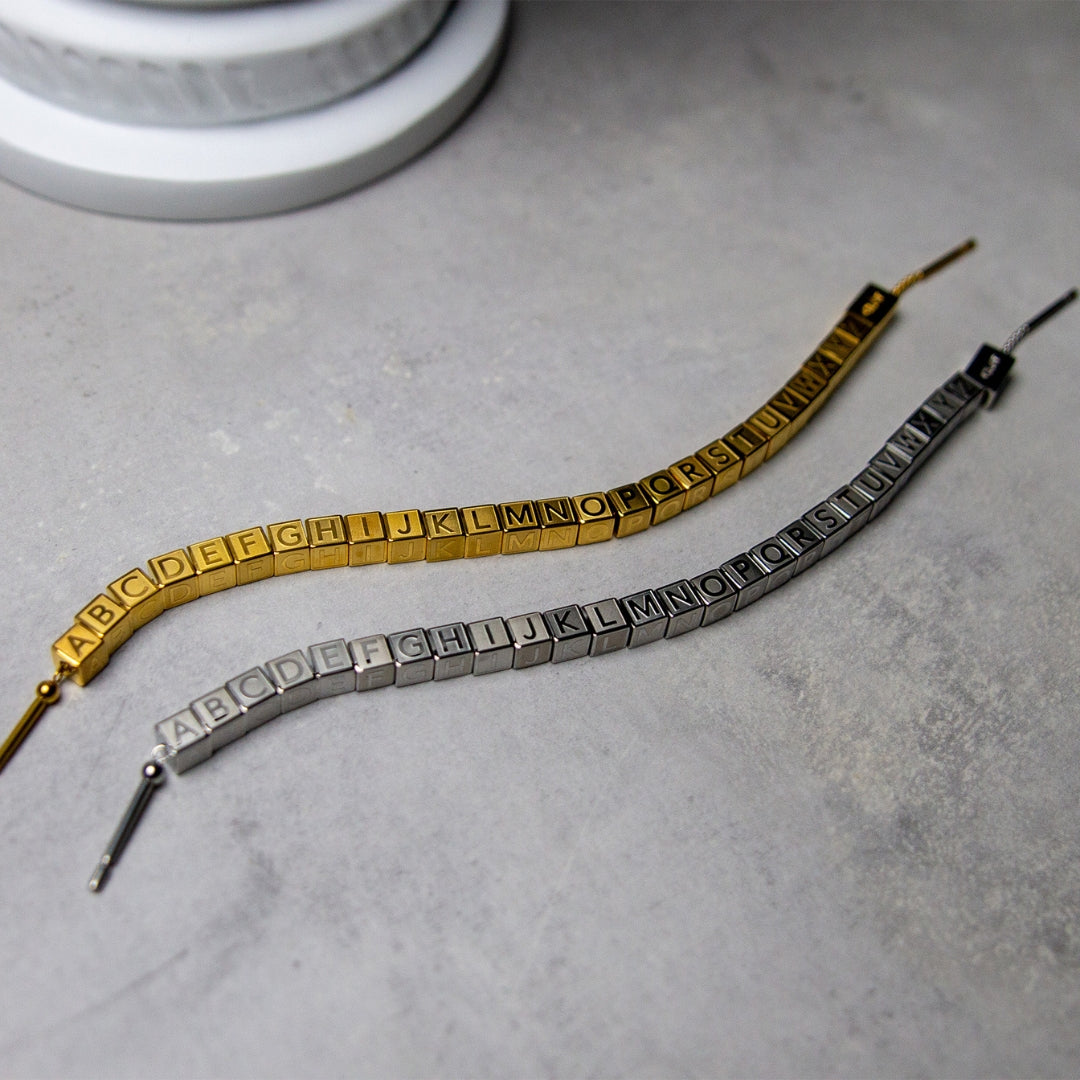 Cube Letter Slider - A