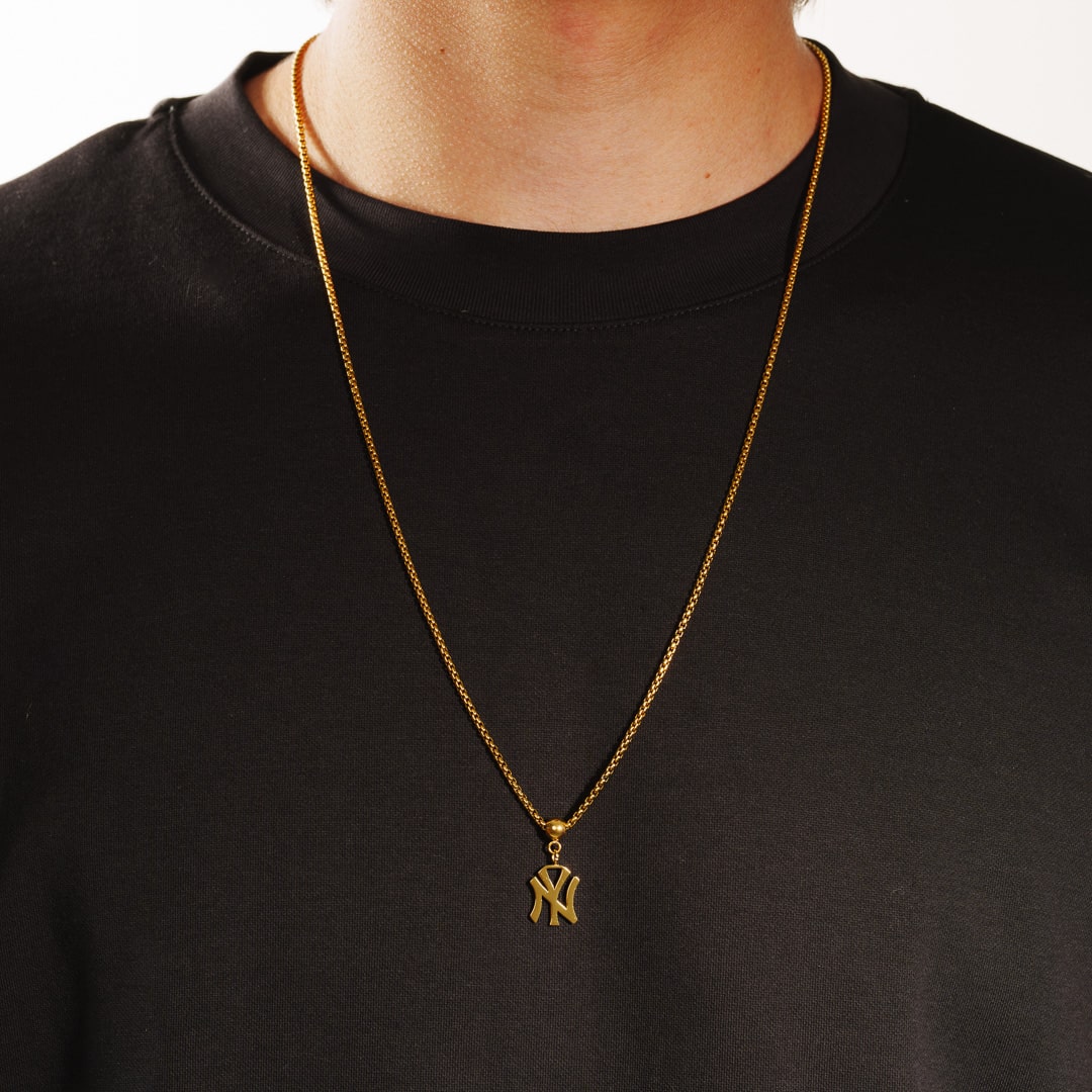 Box Chain New York Necklace