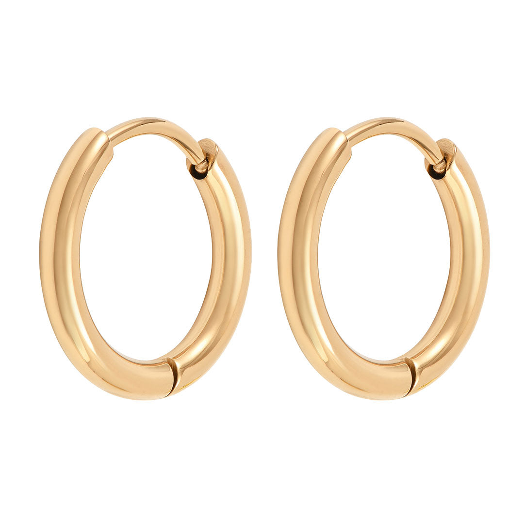 Hinged Huggie Earrings
